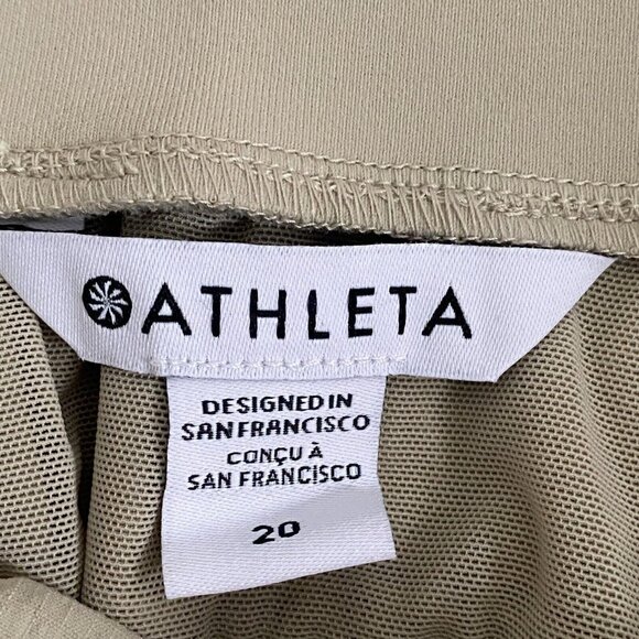 ATHLETA Trekkie North Jogger Pant Tan Womens 20 #405726 - Picture 6 of 11